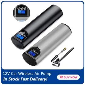 Беспроводной Перезаряжаемый воздушный насос, портативный компрессор для шин, 12 В, 150 фунтовкв. Дюйм