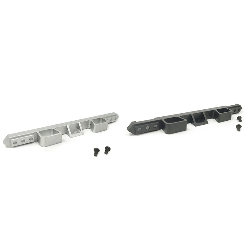 

Metal Rear Bumper Can Be Installed with Reversing Light Steering Signal Climbing Off-Road Remote Control Car Parts for WPL