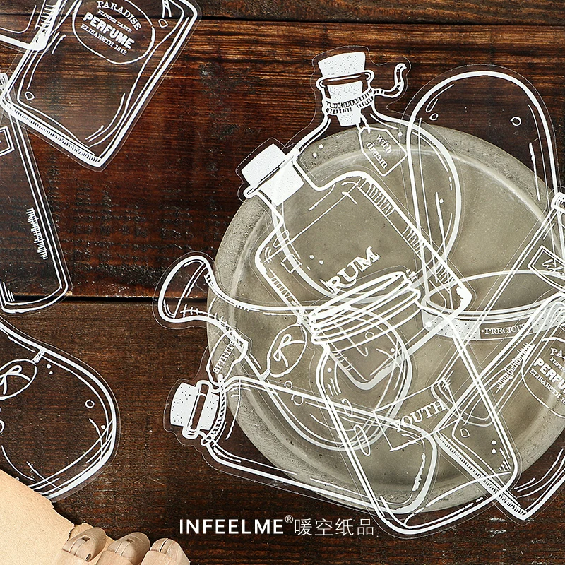 Infeel.me стеклянная посуда стикер для дневника питомца скрапбукинга декоративная
