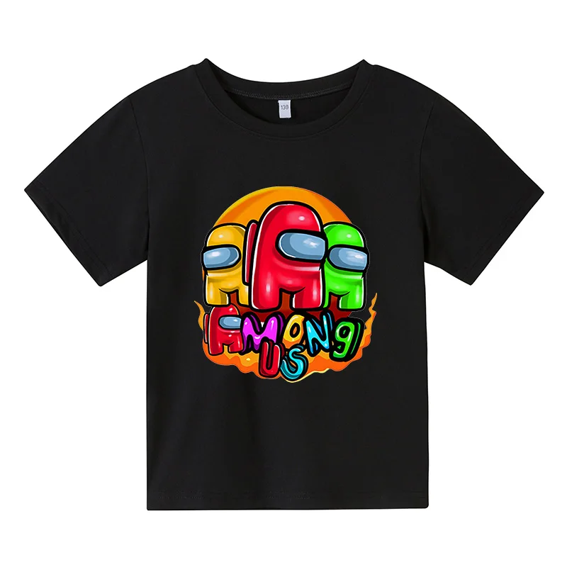 

2021 Children's Short Sleeve O-Neck T-Shirt Fashion Summer Baby Cotton Clothing
