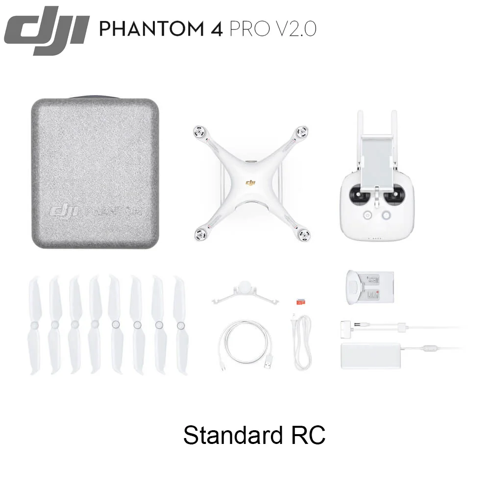 DJI Phantom 4 Pro V2.0 drone 1 дюймовый CMOS датчик 20 МП 4K HD камера в наличии Drones|Квадрокоптеры с