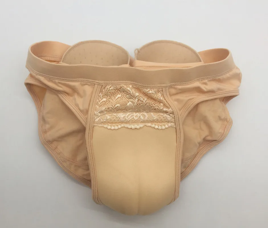 Женские трусики в стиле трансгендеров с эффектом пуш-апа | Тематическая одежда и