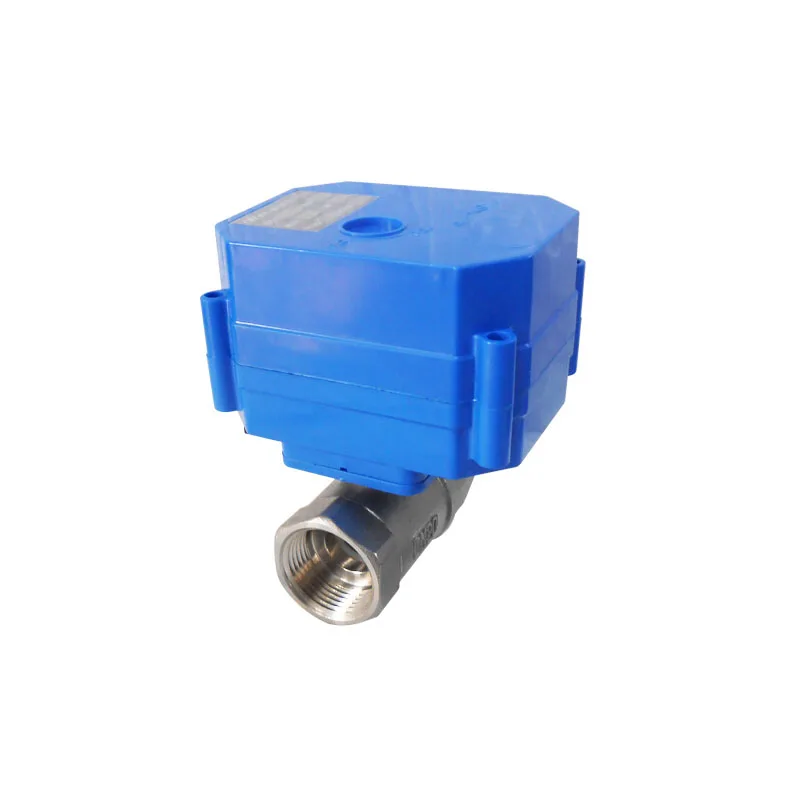CWX-60P DN20 G3/4 BSP 2-сторонний SS304 6 нм моторизованный шаровой кран с крутящим моментом 24