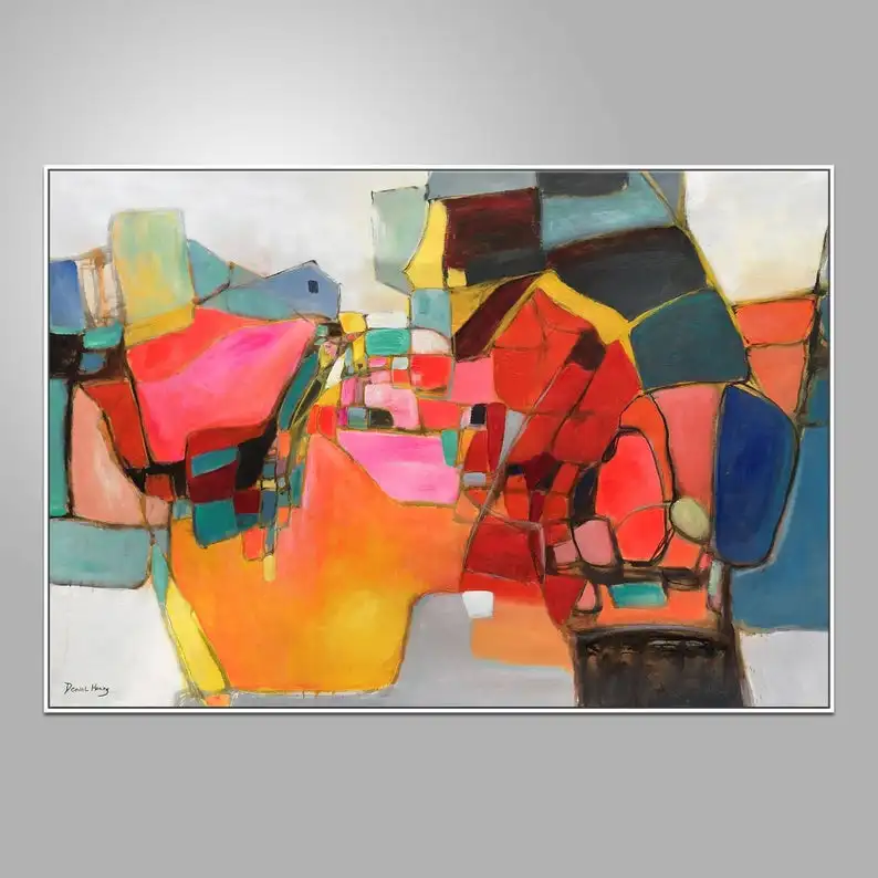 

Large Wall Decor Canvas Painting Contemporary Painting Original Abstract Oil Painting Large Art Hand Painted Painting Art