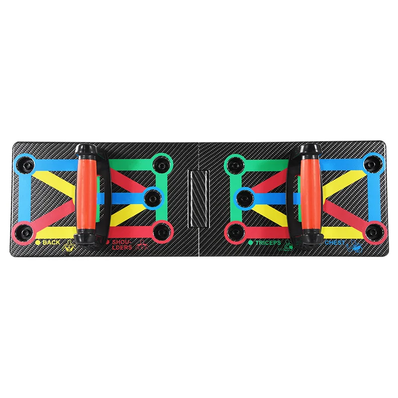 Доска пуш ап 9 в 1 тренажер для мышц брюшного пресса из АБС пластика мужские и