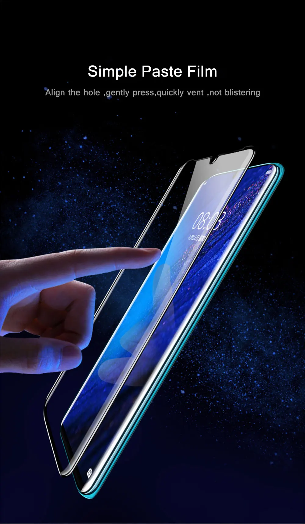 Протектор экрана для huawei P30 Pro закаленное стекло 3D закругленные края полное покрытие протектор экрана для huawei P30 Pro стеклянная пленка