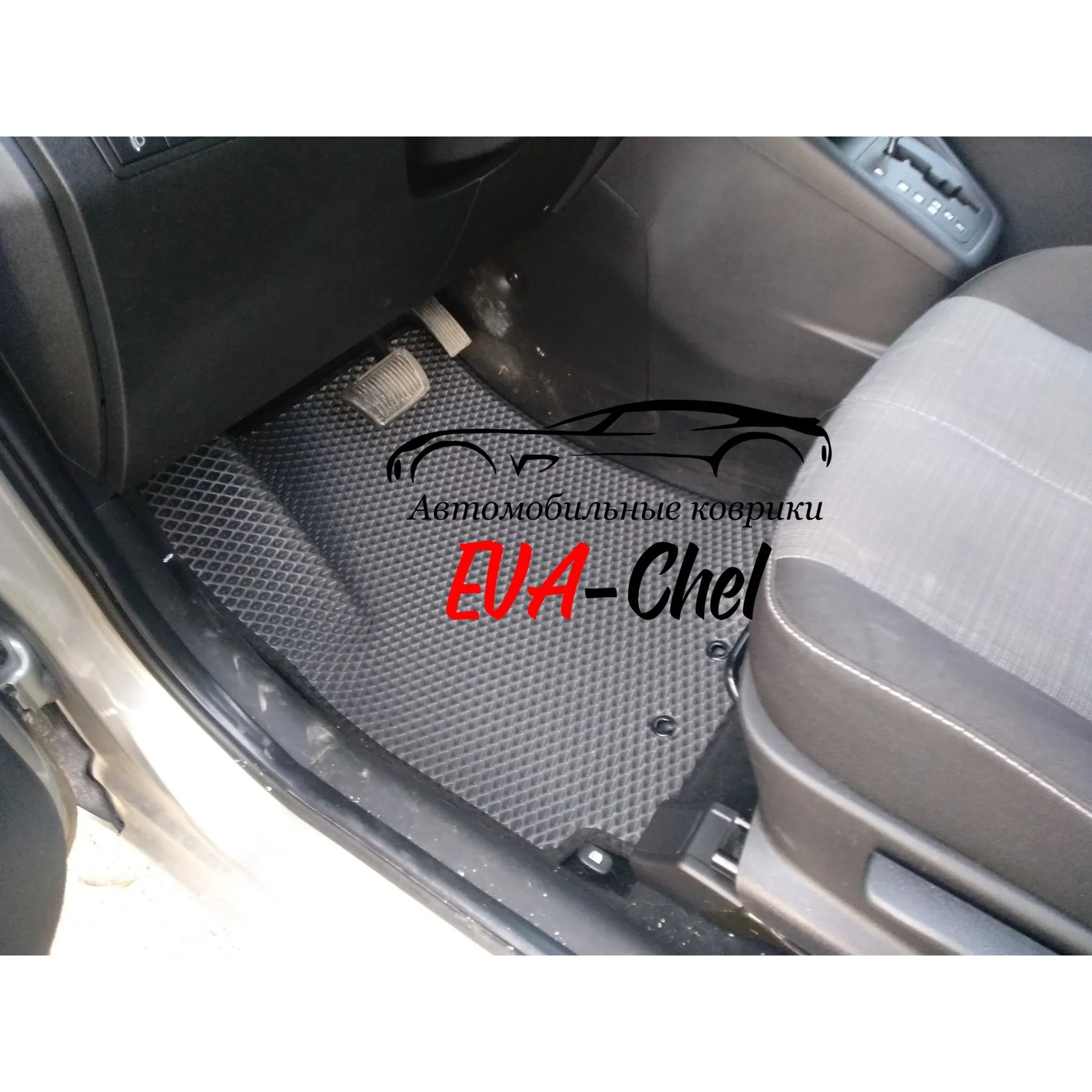 Коврики Eva на KIA Venga автомобильные коврики Эва 3D
