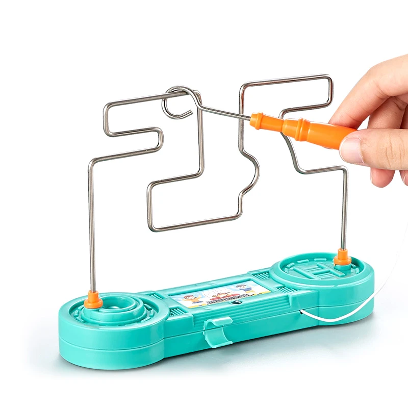 

Игрушка-лабиринт детская с электрошоком, забавная игра с электрическим током для обучения, научных экспериментов вечерние Ринок, подарок
