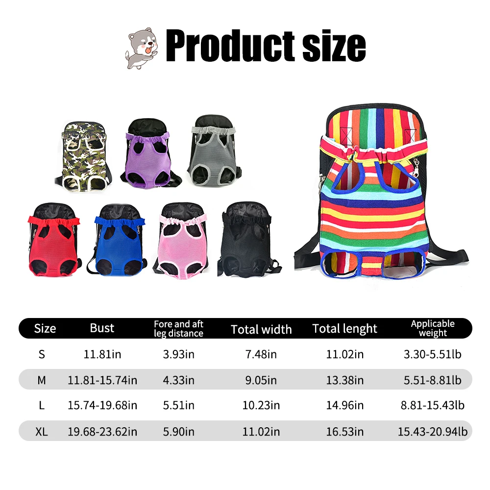 

Mesh Pet Dog Carrier Backpack Breathable Camouflage Double Shoulder Outdoor Travel Products Bags For Small Dog Cat Mesh Backpack