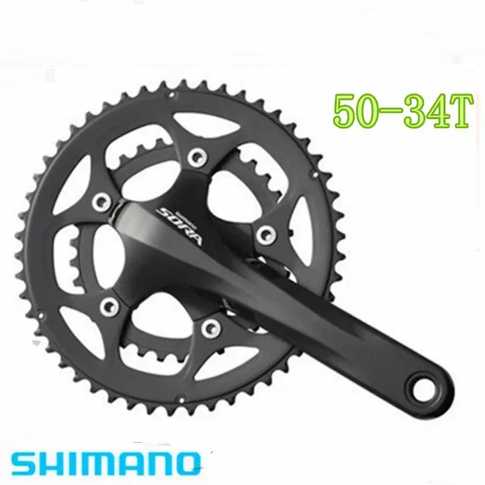 Shimano Sora FC 3550/3503 велосипед коленчатый набор 170 мм 50/60 T|Шатун и передняя звездочка