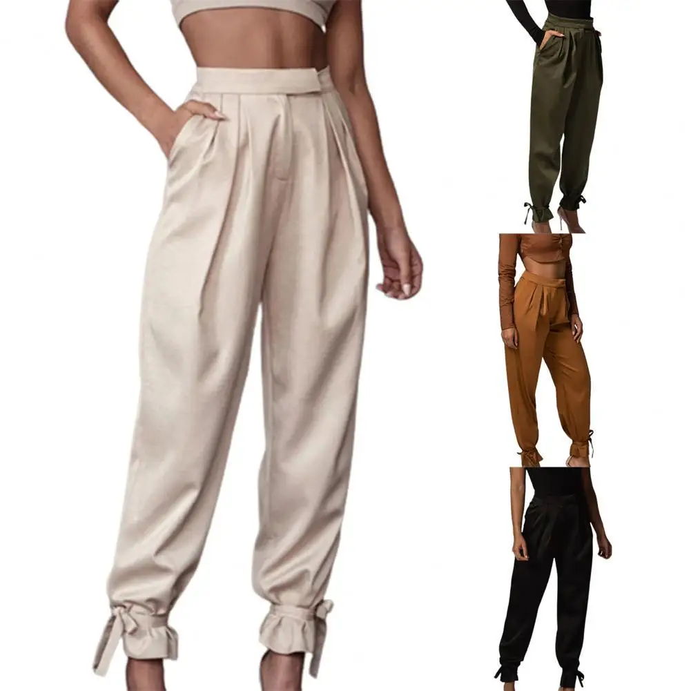 

Cargo Pants High Waist Full Length Pockets Women Trousers for Dating Denim Pants Women Long Straight Gym Sport Long Yoga Pants
