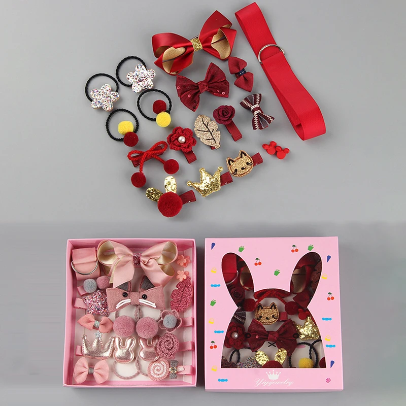 18 шт. набор головных уборов Игрушки для девочек детские игрушки макияжа