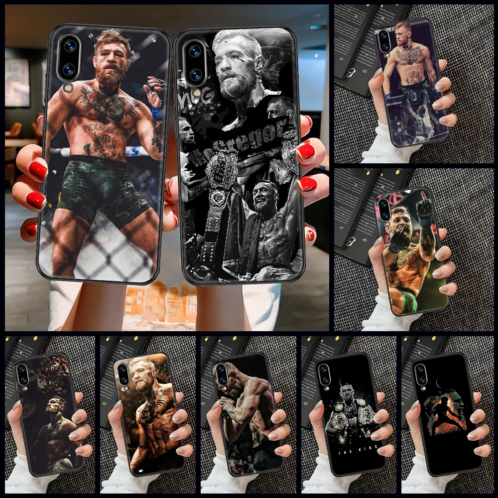 Боксерский чехол Conor McGregor для телефона Huawei Honor 6 7 8 9 10 10i 20 A C X Lite Pro Play черный