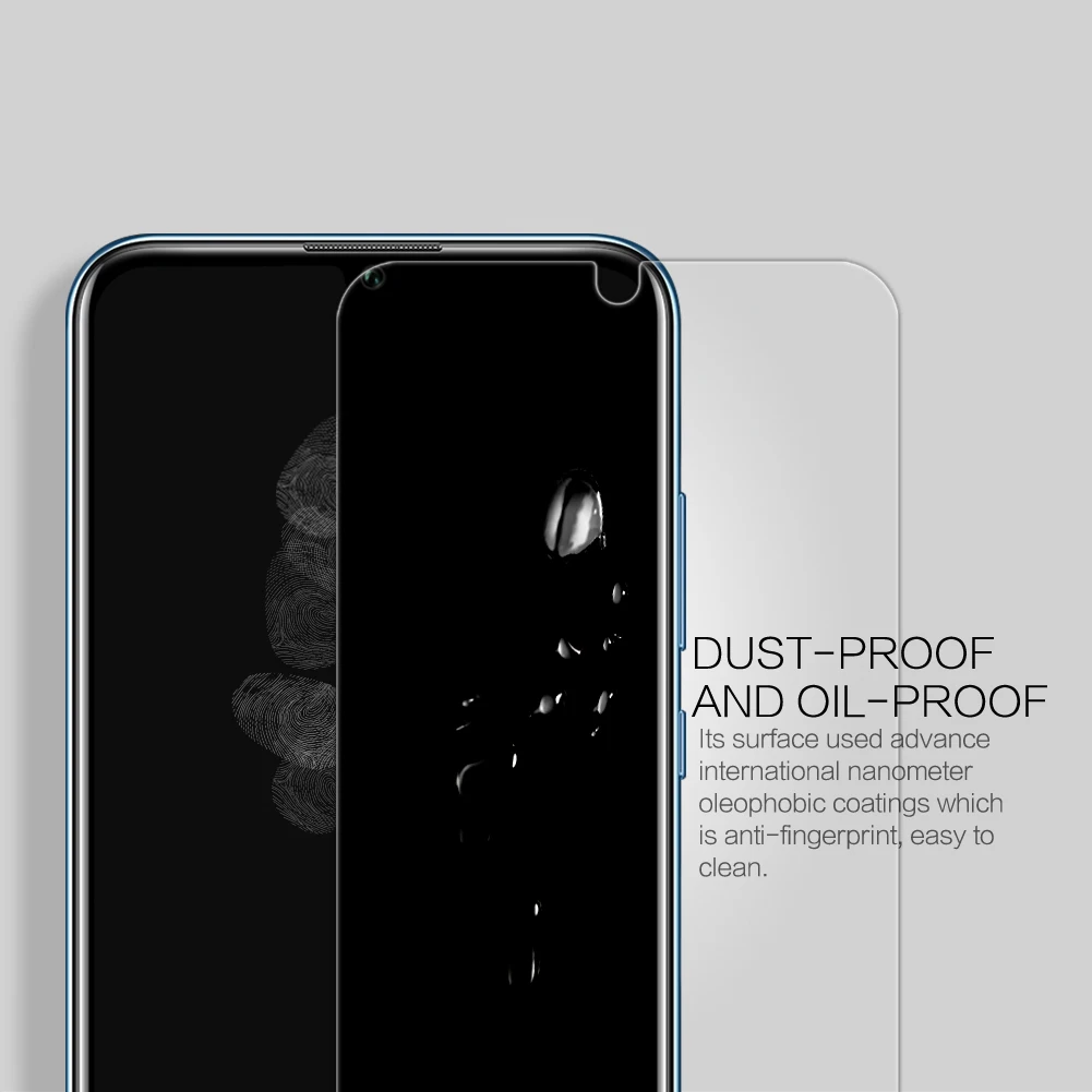 Huawei Honor 10 облегченное Закаленное стекло протектор экрана Nillkin 9H жесткий прозрачный защитное стекло на huawei P Smart Nilkin