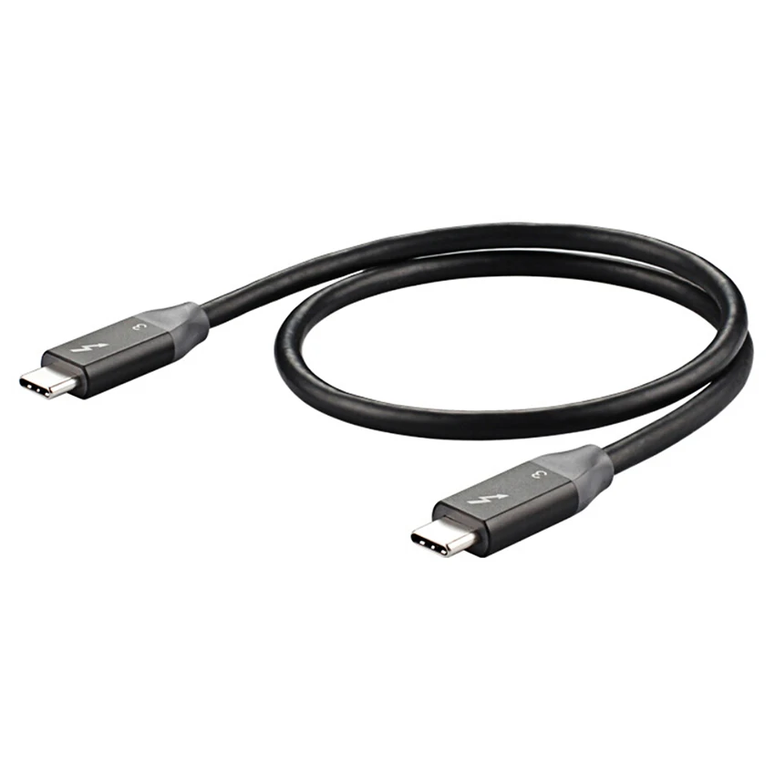 Кабель Thunderbolt 3 штекер-штекер 40 Гбит/с 100 Вт 5 А/20 в Поддержка 5K UHD или 4K 60 Гц дисплей