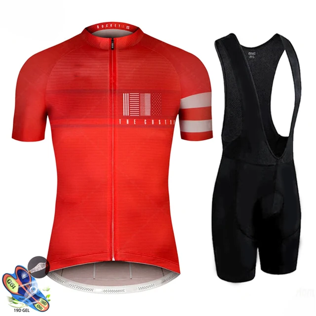 

STRAVA Cycling Set Cycling Jersey Set Summer Anti-UV MTB Men's Bike Set Bicycle Suit Pro Team Racing Uniform Cycling Clothes