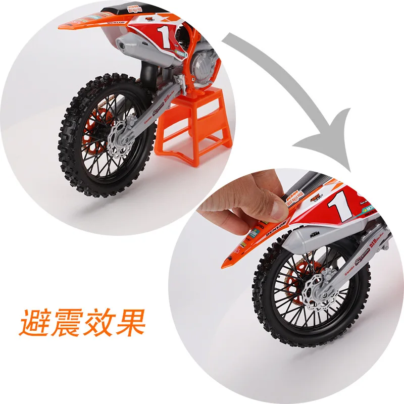 Maisto 1:6 KTM Red Bull NO1 Авторизованная модель мотоцикла из сплава игрушечный автомобиль локомотив модель автомобиля украшение