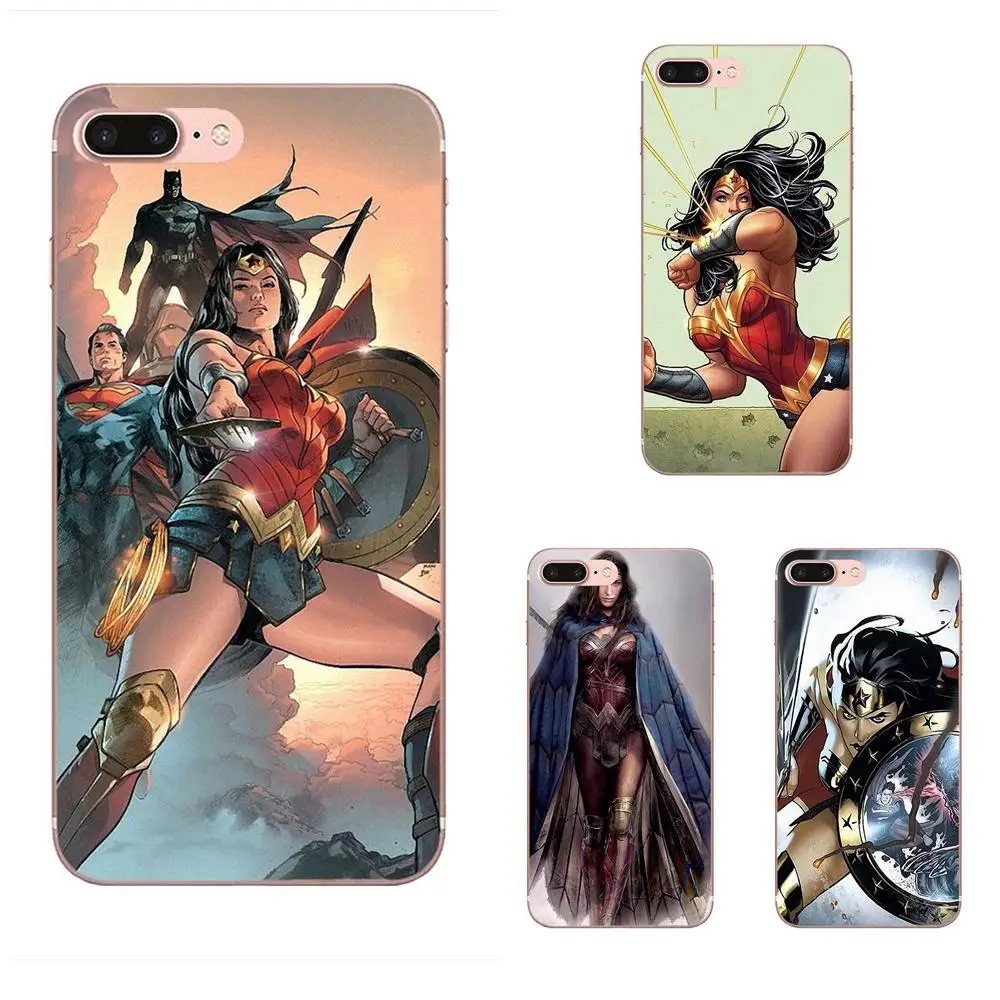Чехол для телефона Super Hero Wonder Woman Diy Xiao mi 3 4 4C 4i 5 5s 5X6 6X8 SE Pro Lite A1 Max x 2 Note