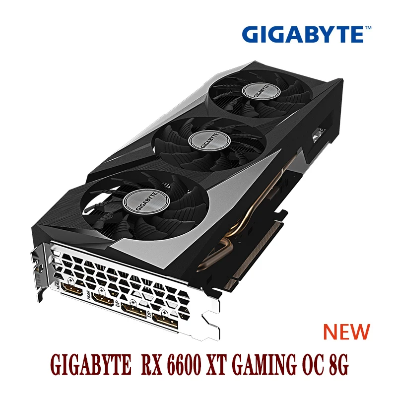 GIGABYTE Radeon™RX 6600 XT GAMING OC 8G GDDR6 128 бит 7nm 6600XT Новый |