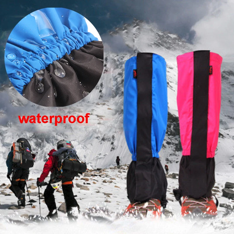 Зимние гетры унисекс для взрослых и детей Водонепроницаемые Гетры ветрозащитные