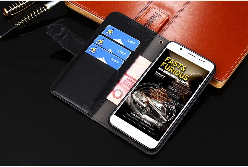 Флип-кейс для Xiao mi Redm 4a 4x Note 4, чехол с карманом для карт mi 5 6, кошелек для карт, чехол для телефона в стиле Stent Book