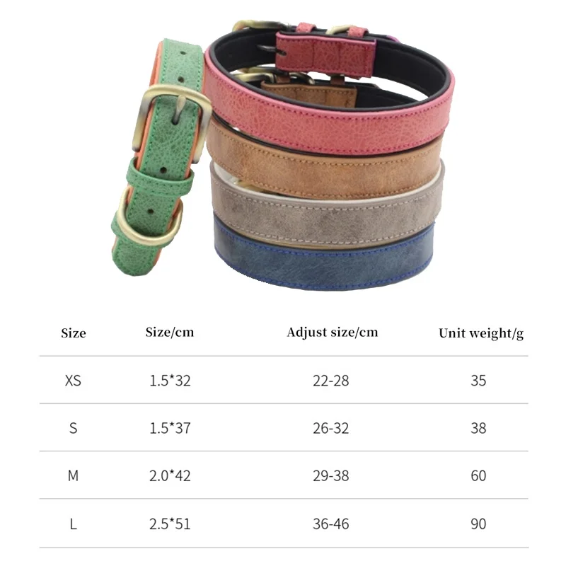 Ошейник для домашних животных из микрофибры износостойкий D-образный ошейник с