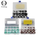 Нитриловое фториновое резиновое кольцо в ассортименте, 15 Размеров, уплотнительное кольцо NBRFKM, промышленное уплотнительное кольцо, шайба, общий комплект клапанов, коробка