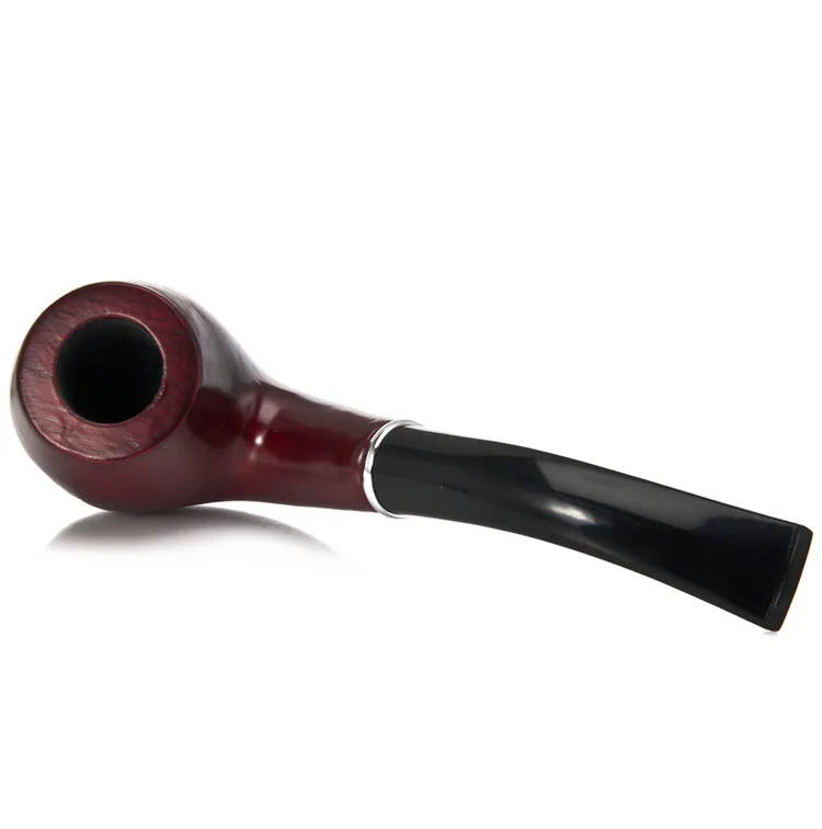 Прямая продажа с фабрики 1 шт. курительная трубка из натурального красного дерева