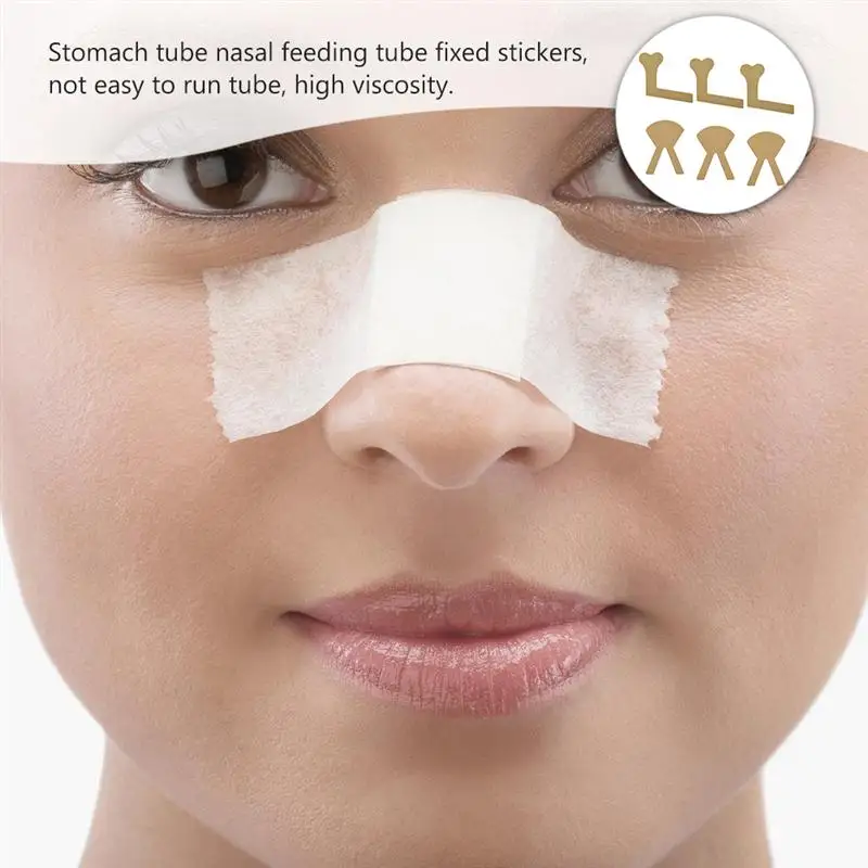 6 шт. практичная носовая трубка для кормления клейкая лента наклейка носа
