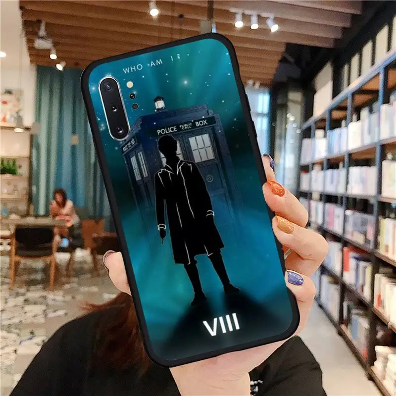 

Tardis Box Doctor Who Phone Case For Samsung A50 A51 A71 A20E A20S S10 S20 S21 S30 Plus ultra 5G M11 funda cover