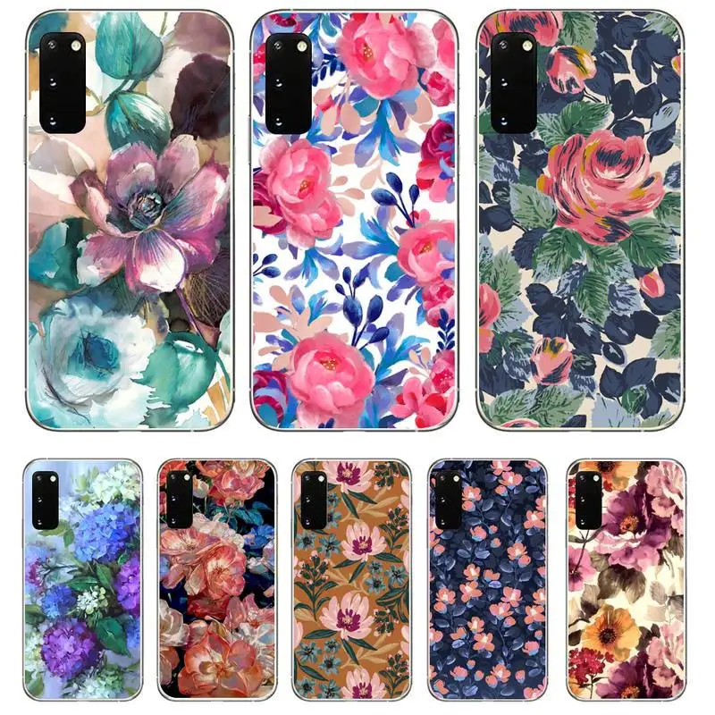 Прозрачный силиконовый чехол для телефона Samsung Galaxy S9 S10 Plus S10E S20FE A71 A51 A21S |