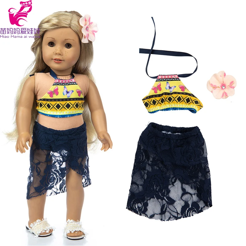 Одежда для кукол платье белое 18 дюймов свадебное платье|Куклы| |