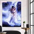 Полноразмернаякруглая Алмазная вышивка, вышивка крестиком, водопад, сексуальная Алмазная картина сделай сам, мозаика, рукоделие, подарок, украшение для дома