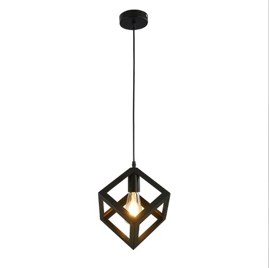 Скандинавский промышленный стиль кованого железа люстра Ретро для кафе балкона