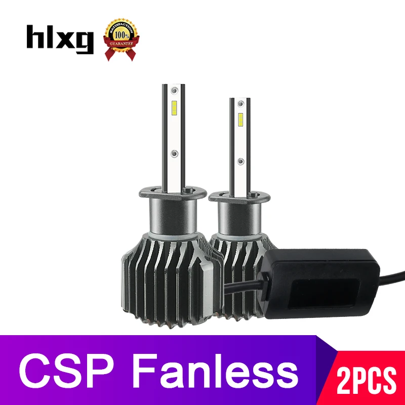 Мини Размеры H7 светодиодный H4 9012 HIR2 CSP HB4 HB3 H3 H1 H11 H8 Противотуманные огни
