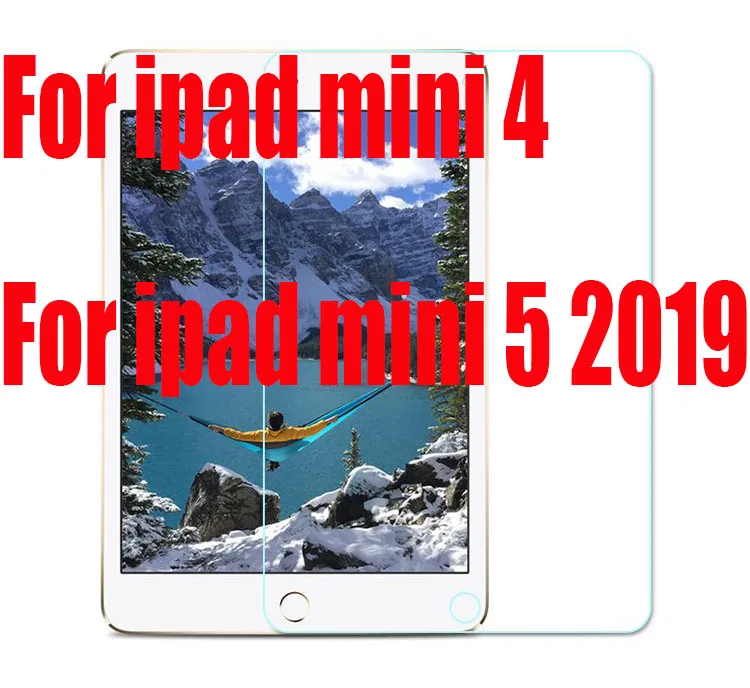 for mini 4 mini 5 Закаленное Стекло для нового iPad 10,2 9,7 Pro air 3 10,5 11 Стекло для iPad Air 1 2 мини-5, 2, 3, 4, Экран защитная пленка - Цвет: for mini 4 mini 5