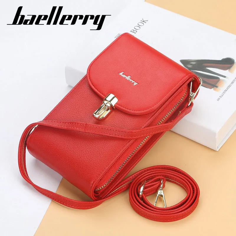 2021 брендовый модный Женский Повседневный Кошелек для телефона сумка через плечо