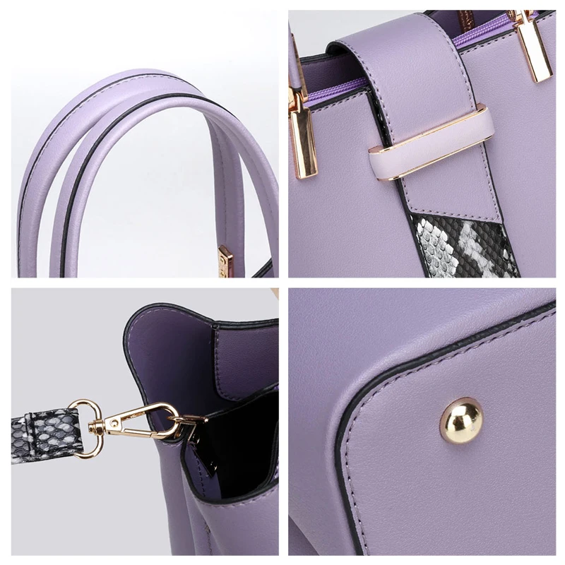 

Fansiman Brand Women's Handbags Luxury Pu Leather Dress Women Bags 2021 New Messenger Bag Lady Shoulder Bag Designer Handbags