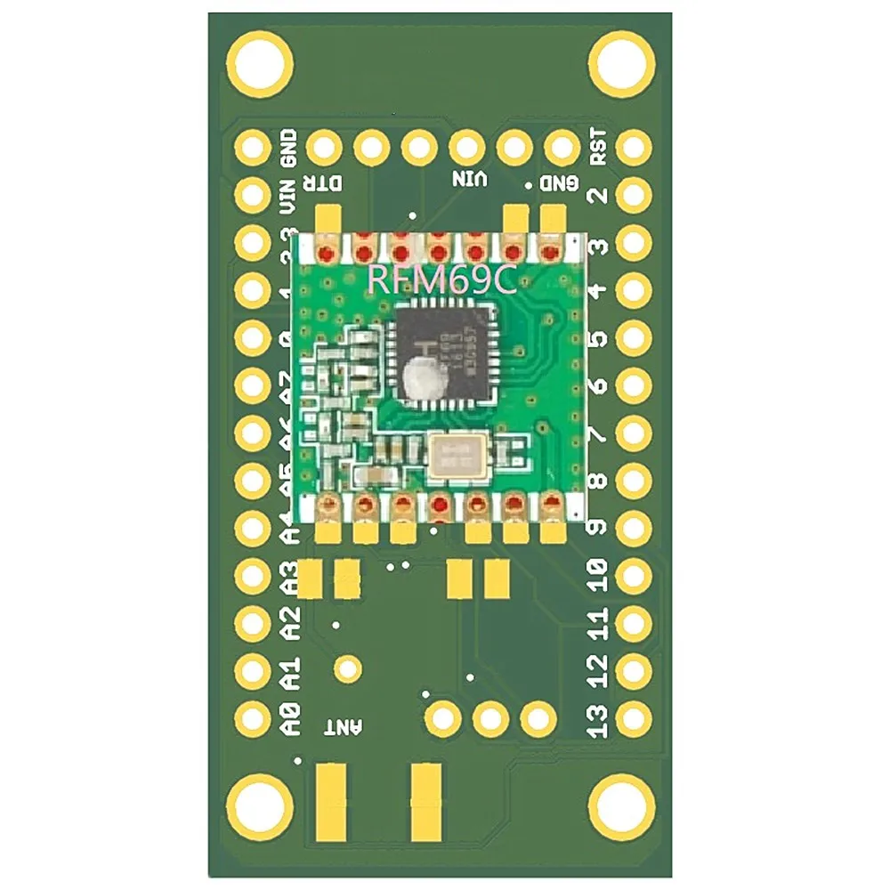 Подходит для Arduino 3,3 В RFM95 RFM69CW RFM12 RFM69HCW RFM92 RFM98 RFM96 беспроводной модуль LoRa макетная плата