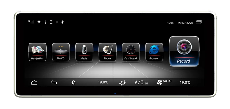 10,2" Android 9,0 автомобильный мультимедийный плеер для Mercedes benz класс W176 G класс W460 GLA X156 CLA C117 CLS C18