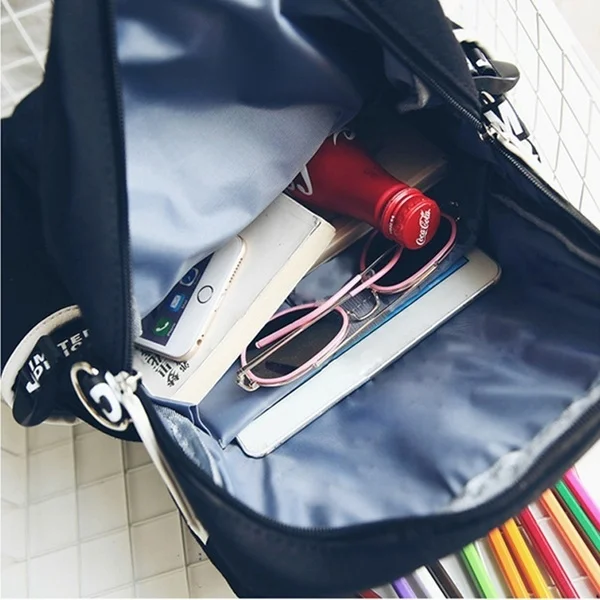 Светящийся рюкзак BPZMD с Usb Роналду для мальчиков школьный ранец подростков