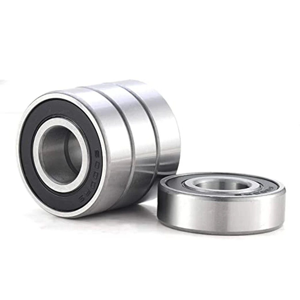 

Parts Double Rubber Miniature Bearing Rubber Sealing Deep Groove 6000RS Bicycle Bearing Bearings 6000-2RS Ball Bearing