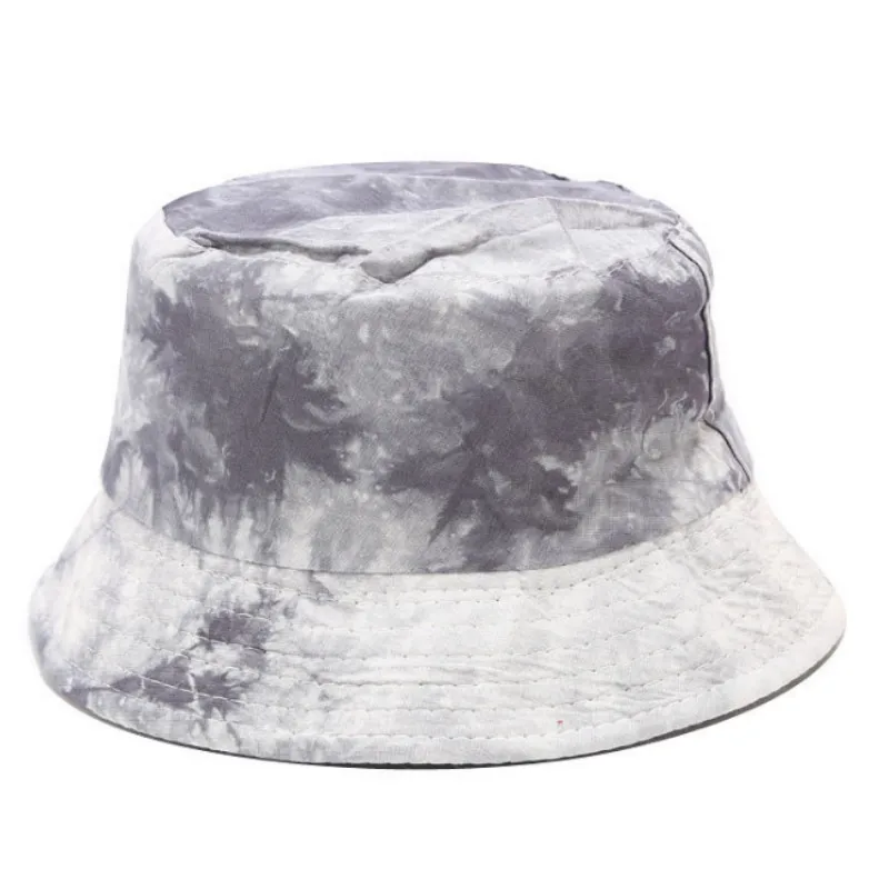 Двусторонняя рыболовная Кепка Tie Dye Спортивная походная летняя Панама с принтом