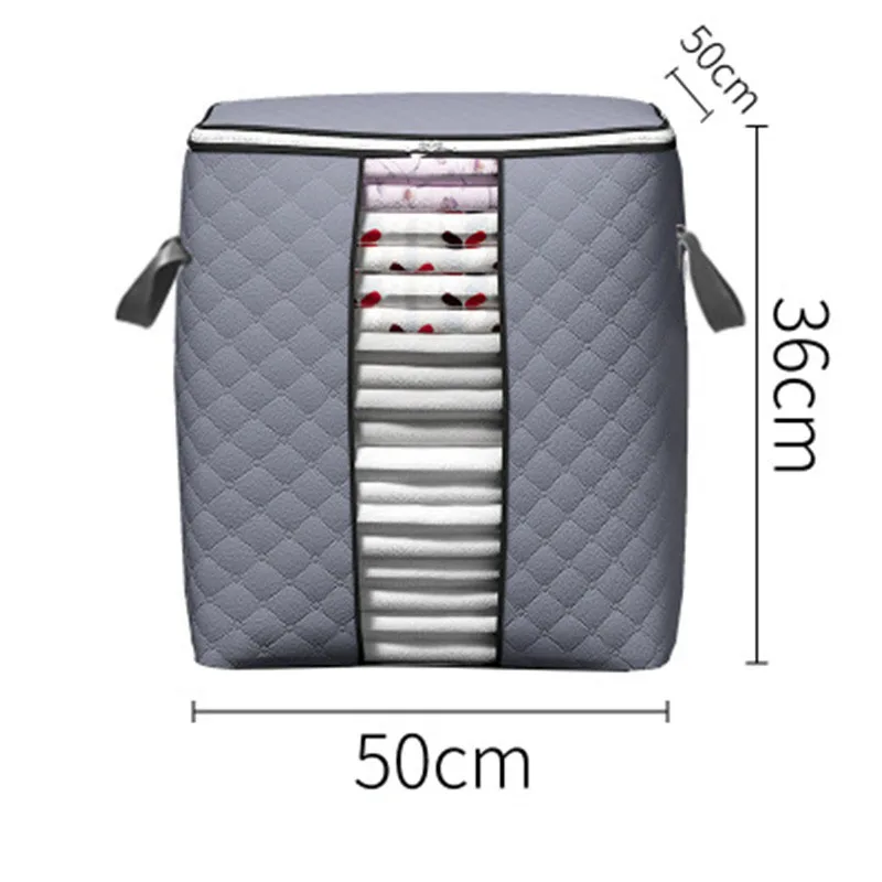 High Quality Clothes Quilt Storage Bag Large Folding Closet Organizer for Pillow Blanket | Дом и сад