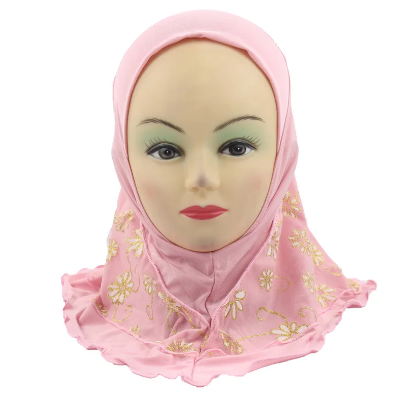 Мусульманский практичный хиджаб для детей шапка Amira девочек шарф от 3 до 7 лет| |