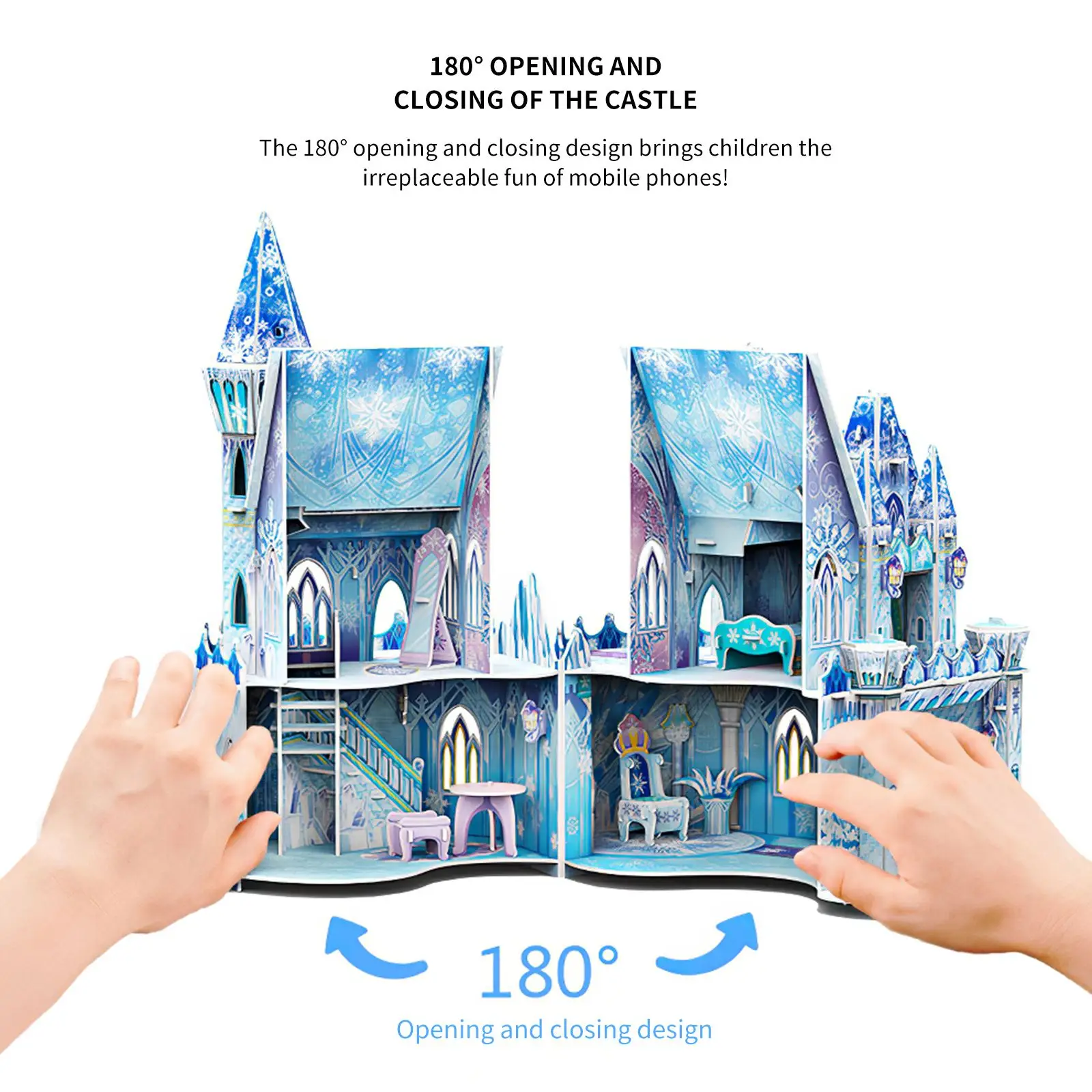 3D головоломки дома модель здания игрушка сделай сам замок Головоломка обучения