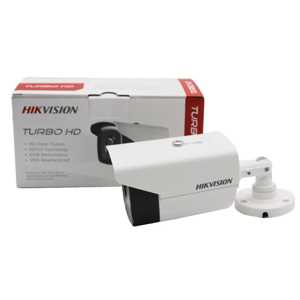 Hik 5MP TVI/AHD/CVI/CVBS 4 в 1 Аналоговый пуля Камера DS-2CE16H0T-IT3F 5 мегапикселя с высоким уровнем