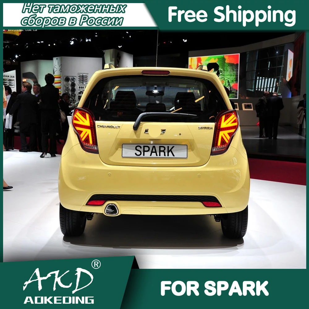 

For Chevrolet Spark 2012-2017 Tail Lamp Led Fog Lights DRL Day Running Light Tuning Car Accessories Spark Tail Lights