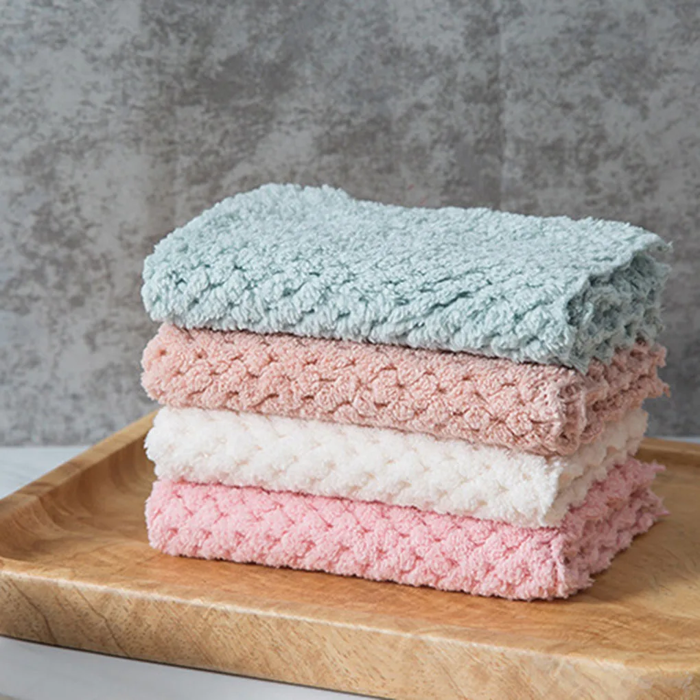 

4 шт., салфетки для мытья посуды, в виде ананаса