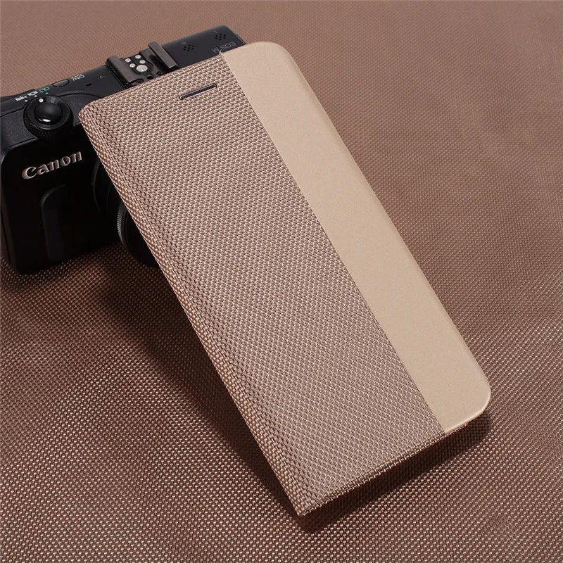 Холщовый кожаный чехол бумажник для iPhone SE2020 11Pro Max XR XS X 11 7 8 Plus градиентный флип с